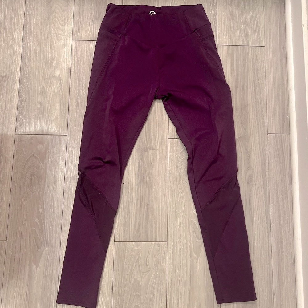 GM Fashion USA - Dark Purple Leggings w/ pockets